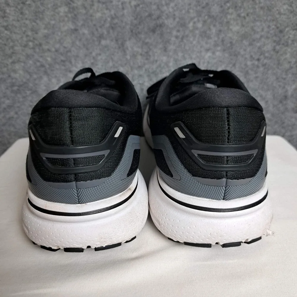 Brooks Ghost 15 1103931D012 Black/White Running Shoes Sneakers Men's Size 13 D